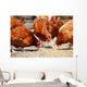 Chickens Traditional Free Range Wall Decal