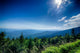 A wide view of the Great Smoky Mountains from the top of Clingma Wall Mural