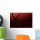 the ball to the basketball Wall Mural