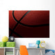the ball to the basketball Wall Mural