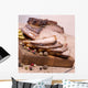 Hot smoked pork belly with peppers Wall Mural