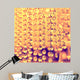 Vintage crystal lamp details Wall Mural