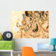 Vintage crystal lamp details Wall Mural
