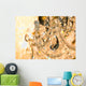 Vintage crystal lamp details Wall Mural