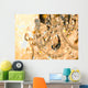 Vintage crystal lamp details Wall Mural