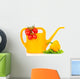 Watering Can Veggie Gardening Wall Decal