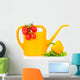 Watering Can Veggie Gardening Wall Decal