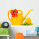 Watering Can Veggie Gardening Wall Decal