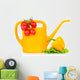 Watering Can Veggie Gardening Wall Decal