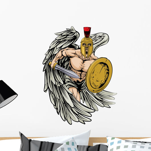 Strong Angel Wall Decal