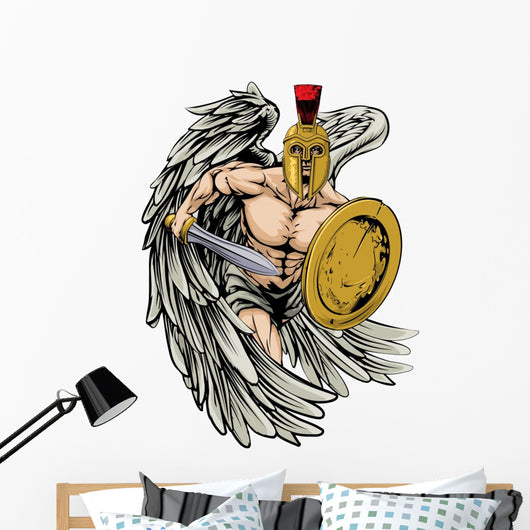 Strong Angel Wall Decal