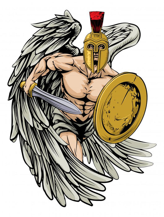 Strong Angel Wall Decal