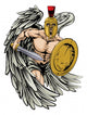 Strong Angel Wall Decal