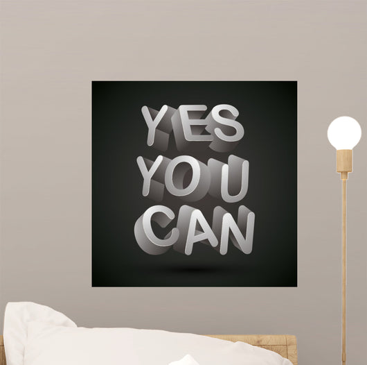 Yes you can phrase. Wall Mural