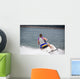 Young Woman Piloting Personal Wall Decal