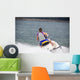 Young Woman Piloting Personal Wall Decal
