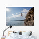 Cliff Jumping Wall Decal