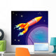 Rocket Space Ship Wall Mural