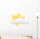 Sun and Cloud Wall Decal