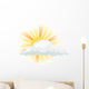 Sun and Cloud Wall Decal