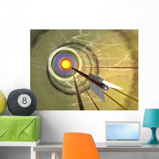 on target Wall Mural