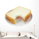 Bitten Baloney Sandwich On White Bread Wall Decal