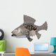Steampunk Fish Wall Decal
