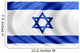 Israeli Flag Silk