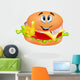 hamburger ok Wall Decal