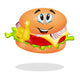 hamburger ok Wall Decal