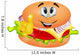 hamburger ok Wall Decal