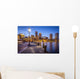 Panorama Boston Harbor and Wall Decal