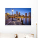 Panorama Boston Harbor and Wall Decal