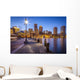 Panorama Boston Harbor and Wall Decal