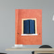 Blue Window Wall Mural