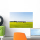 Grazing Cows Flat Pasture Wall Decal