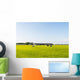 Grazing Cows Flat Pasture Wall Decal