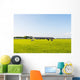 Grazing Cows Flat Pasture Wall Decal