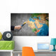 Let's Color World Wall Decal