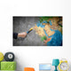 Let's Color World Wall Decal