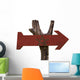 Morocco Wooden Sign White