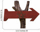 Morocco Wooden Sign White