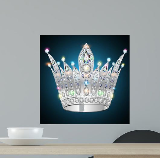 Shiny Crown Silver Blue