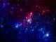 Colorful Stars in Space Wall Mural