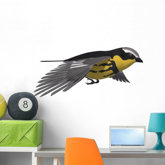 Songbird Warbler Wall Decal