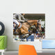 Jinete Saltando Obstaculos Wall Decal