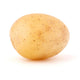 new potato tuber isolated on white background cutout Wall Decal