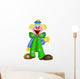 Lachender Clown Wall Decal
