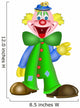 Lachender Clown Wall Decal
