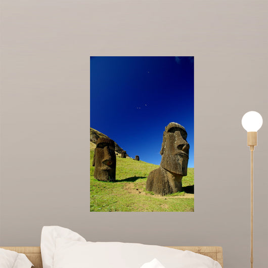 Mohais Easter Island